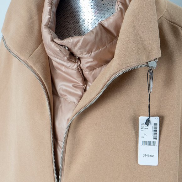 NWT 2 piece dress/casual coat - 1X - Picture 6 of 9